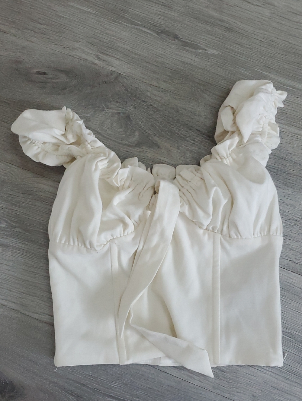I.AM.GIA Naomi Ruffle Bustier Top Size Xs - Picture 7 of 12